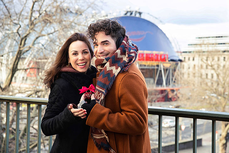 Liebesschloss - Sophie Berner, Riccardo Greco - &bdquo;Moulin Rouge&ldquo; in K&ouml;ln (&copy;Foto: Mehr-BB Entertainment) 